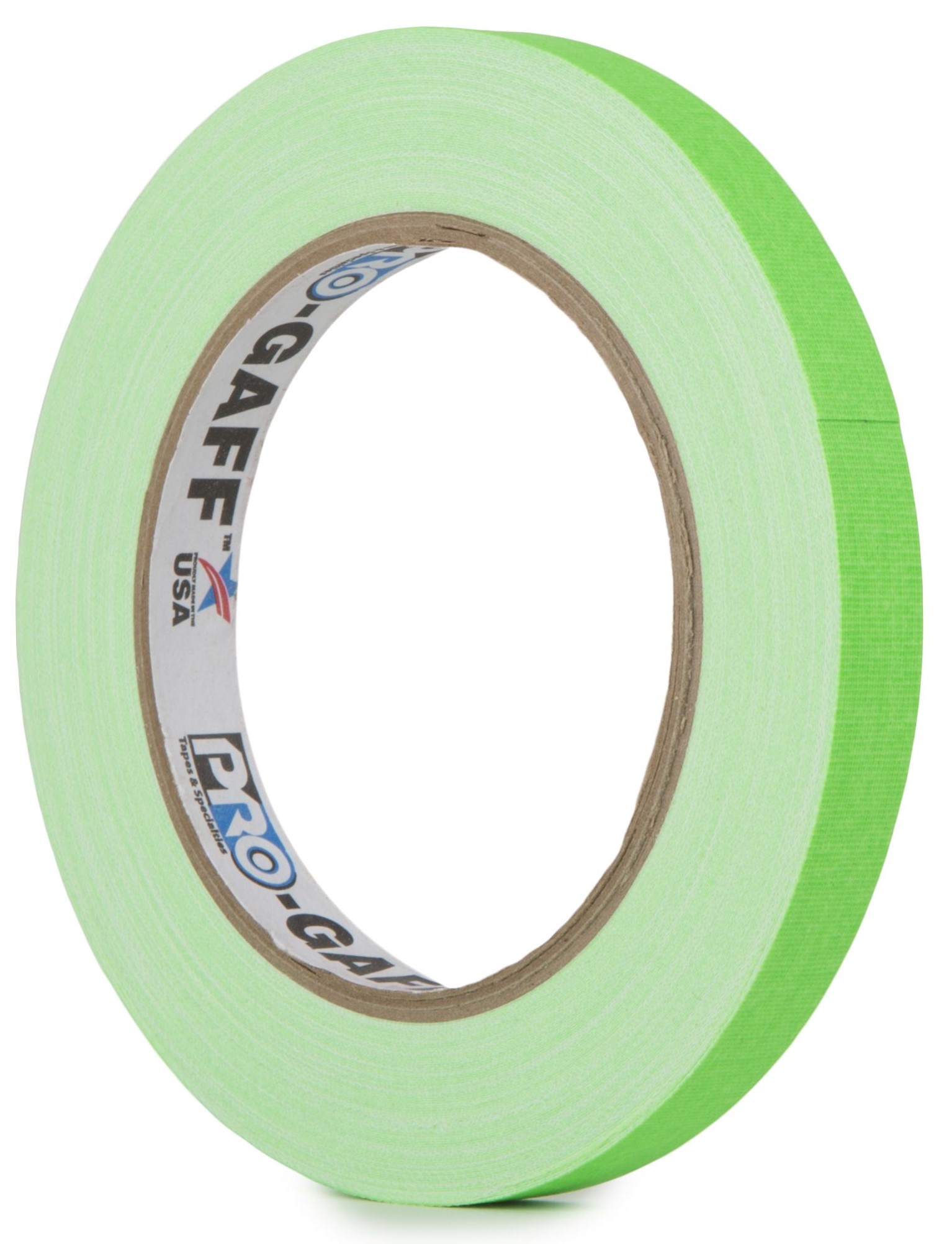 Pro-gaff Glow Gaffatape 12mm   22 8m Flere Farver Grøn