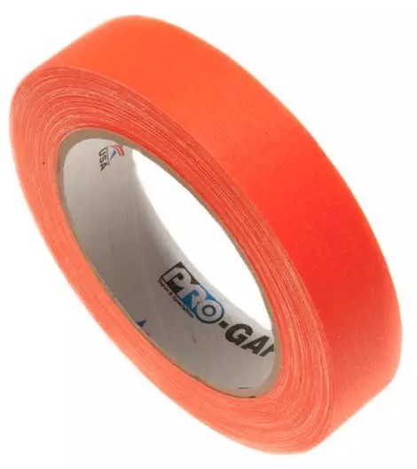 Pro-gaff Glow Gaffatape 24mm   22 8m Flere Farver Orange