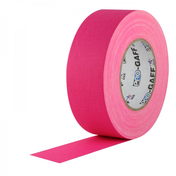 Pro-gaff Glow Gaffatape 48mm   22 8m Flere Farver Pink