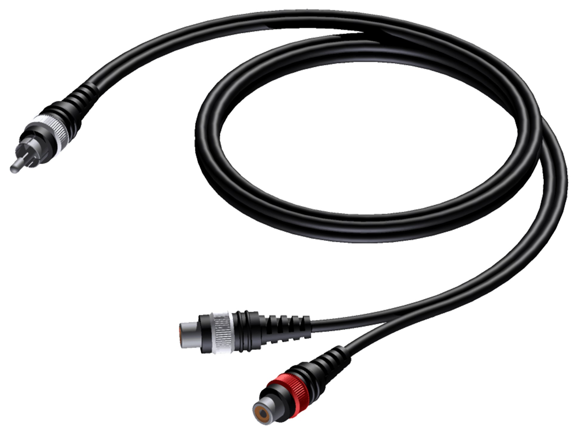 Procab Cab727 Rca Phono Han 2xrca Phono Hun 25cm