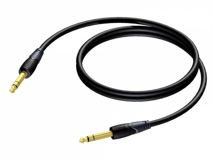 Procab Cla610 Jack   3mm Stereo Han Til Han Kabel     Meter