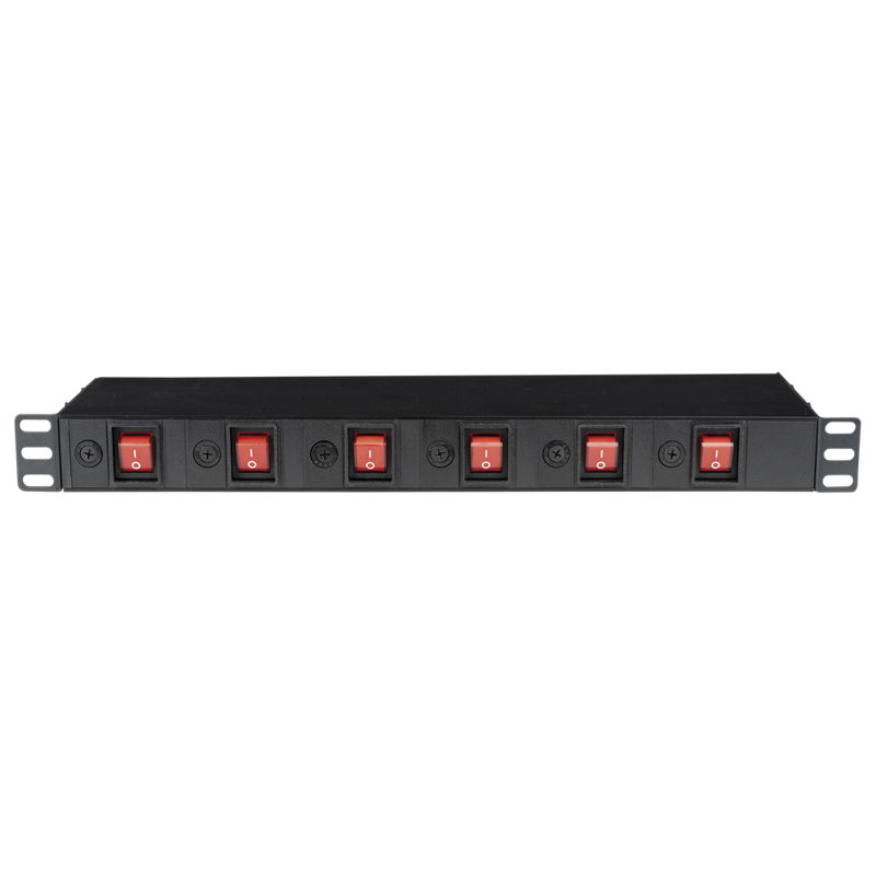 19 Quot  Schuko On  Off Panel    Unit    Stik     Afbrydere