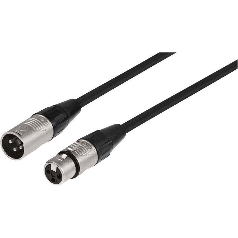 -kabel Signal Mikrofon  Sort      Meter