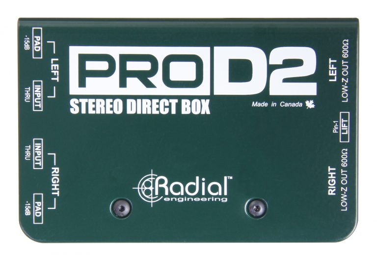 Radial Pro D2 Passive Stereo Di Box
