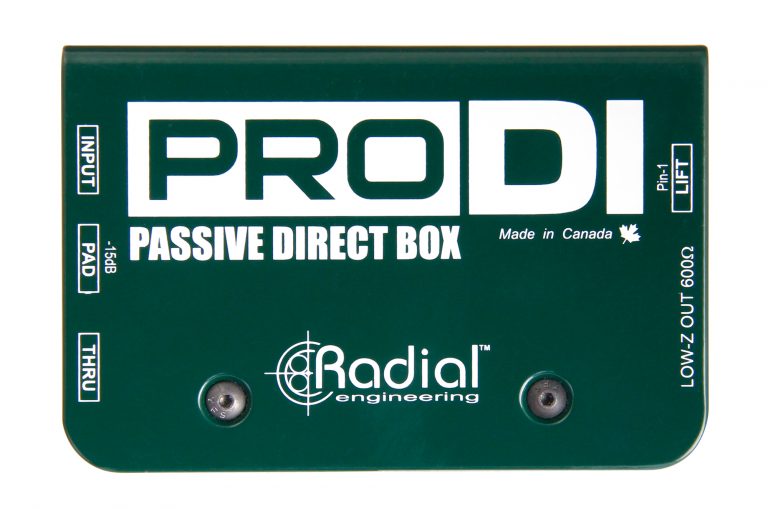 Radial Pro Di Passive Mono Di Box