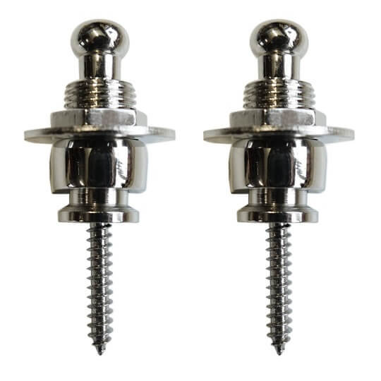 Richter Strap Lock Set Guitar-remlås Krom