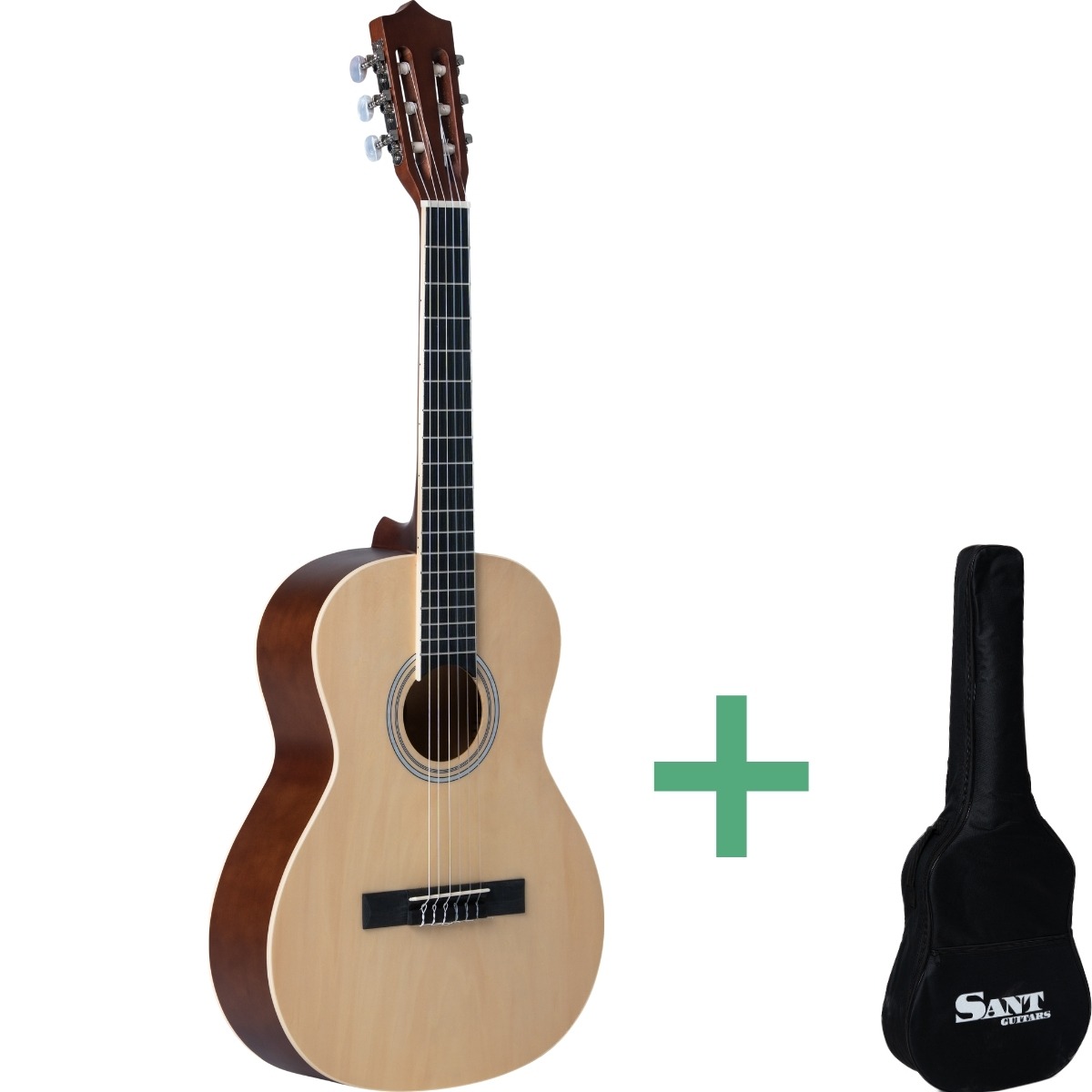 Sant Guitars Cj-36 Sna Spansk Børne-guitar Nature