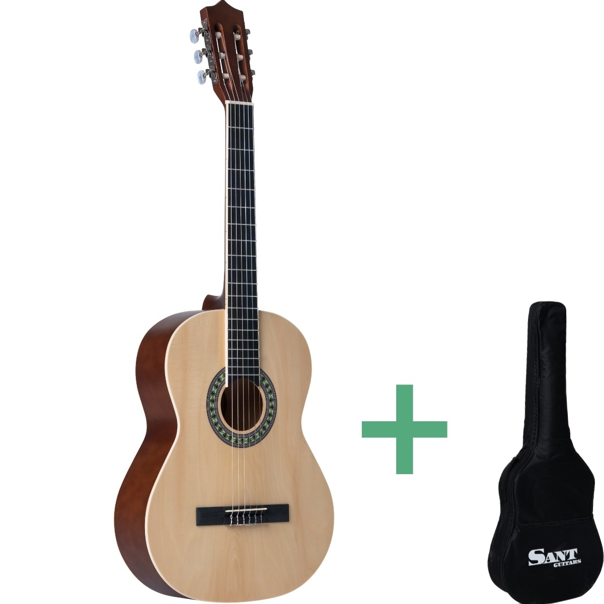 Sant Guitars Cl-50 Sna Spansk Guitar Nature