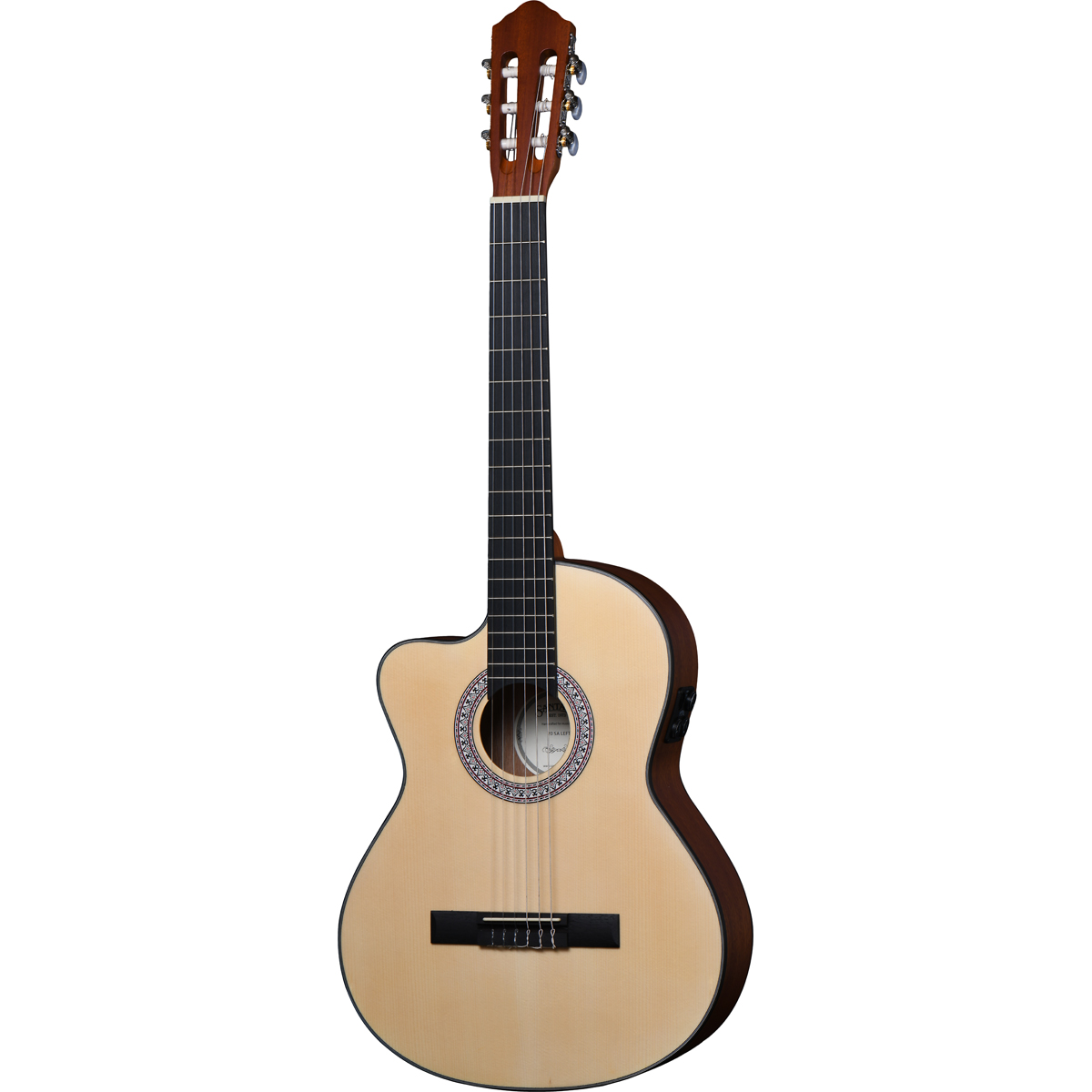 Santana Classical 20 Left Sa Spansk Guitar Satin
