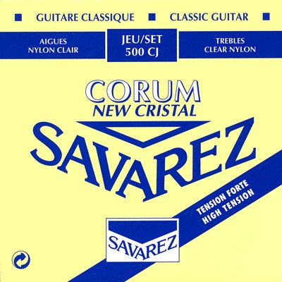 Savarez 500cj New Corum Spansk Guitar-strenge  Blå