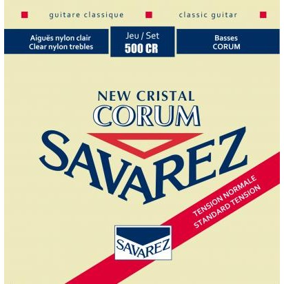 Savarez 500cr New Corum Spansk Guitar-strenge  Rød