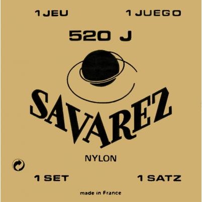 Savarez 520j Spansk Guitar-strenge  Gul