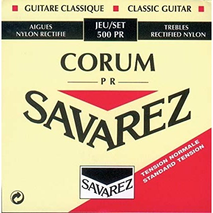 Savarez 500pr Corum Spansk Guitar-strenge Rød
