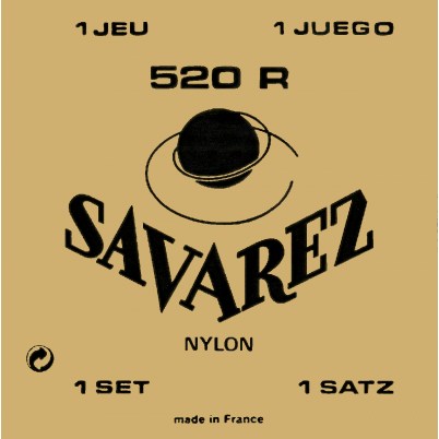 Savarez 520r Spansk Guitar-strenge  Rød