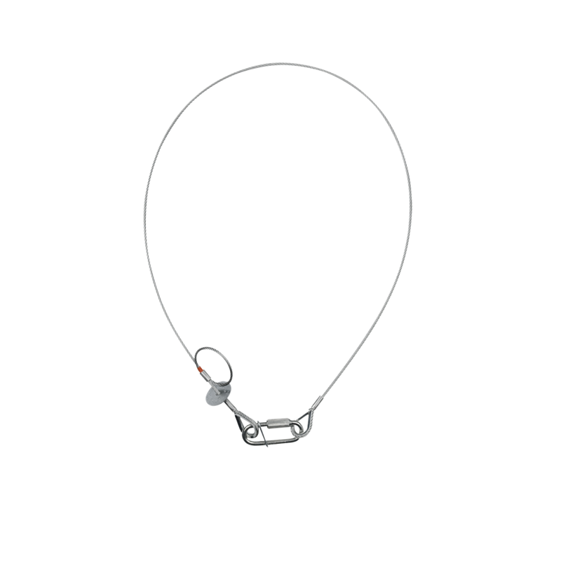 Saveking Sikkerhedswire   Mm Bgv-c1 Wll: 20 Kg 100 Cm Sølv