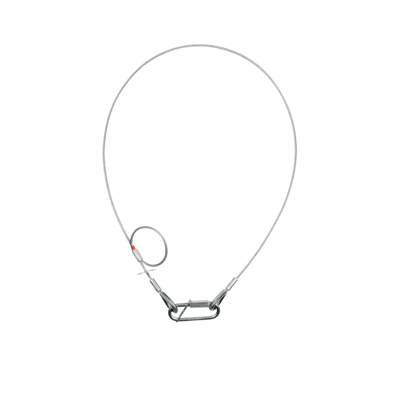 Saveking Sikkerhedswire   Mm Bgv-c1 Wll: 40 Kg 100 Cm Sølv