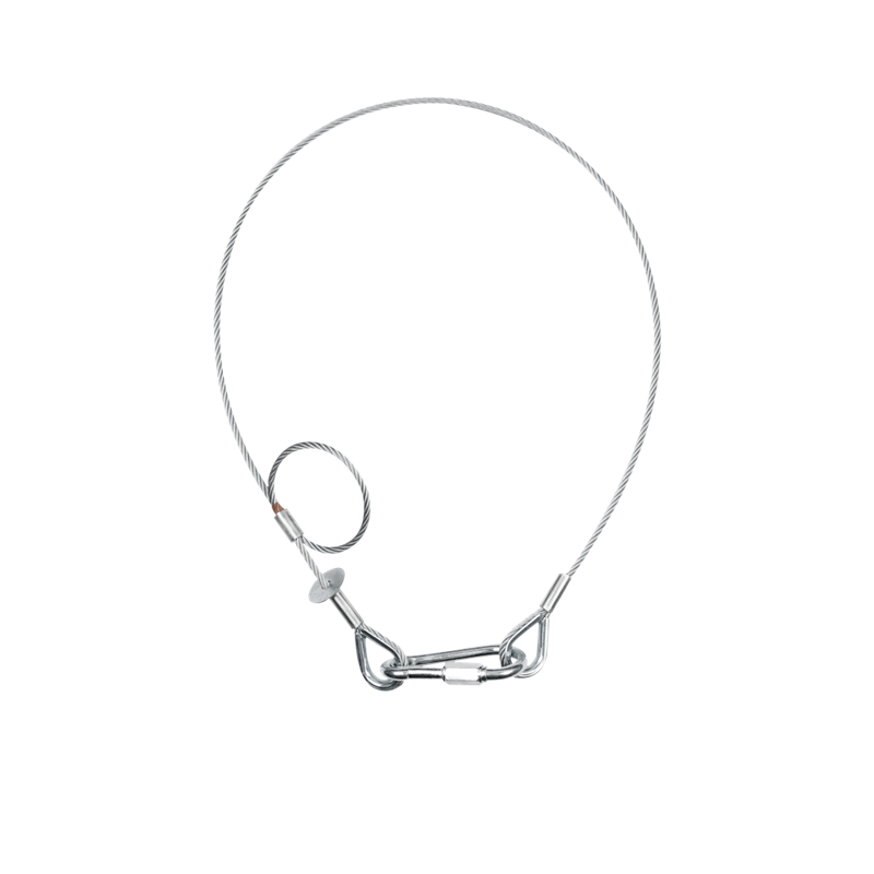 Saveking Sikkerhedswire   Mm Bgv-c1 Wll: 60 Kg 100 Cm Sølv