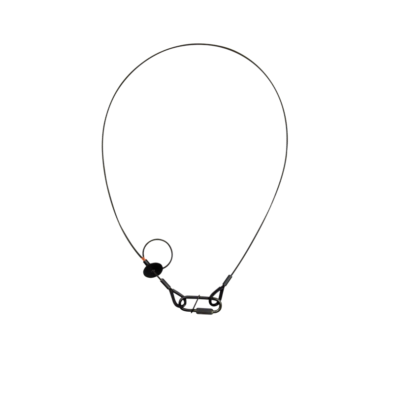 Saveking Sikkerhedswire   Mm Bgv-c1 Wll: 20 Kg 100 Cm Sort