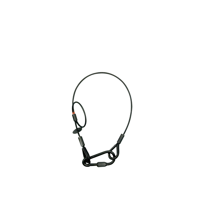 Saveking Sikkerhedswire   Mm Bgv-c1 Wll: 60 Kg 60 Cm Sort