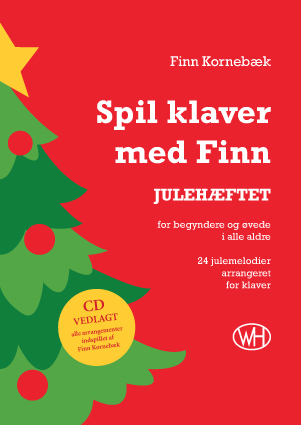 Spil Klaver Med Finn Julehæftet  Inkl  Cd