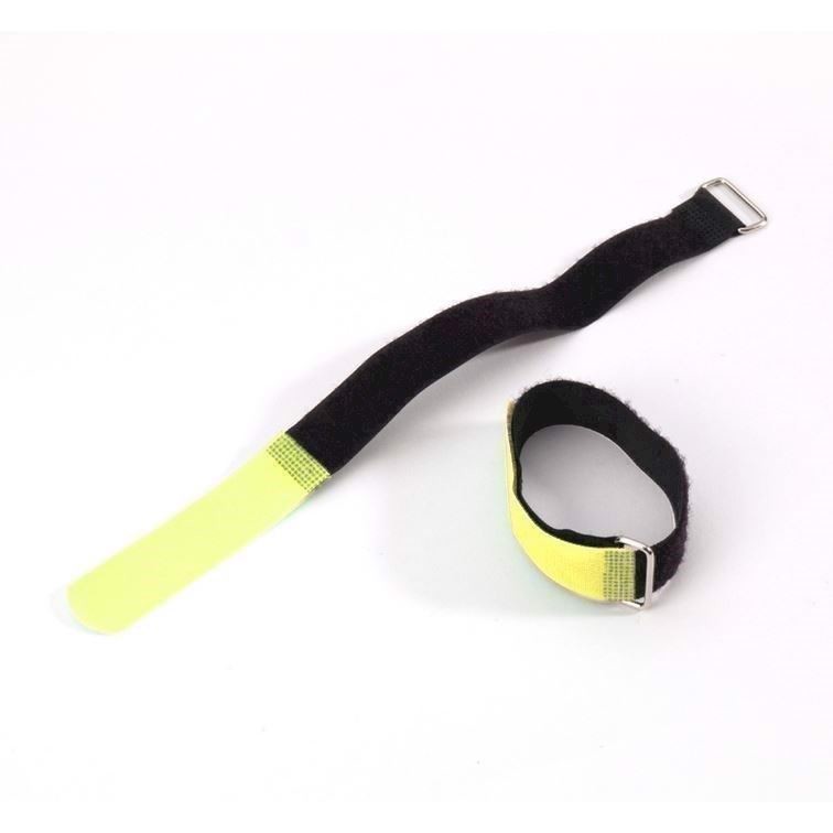 10 Stk  Velcro Kabelstrop  16       Cm  Gul Spids
