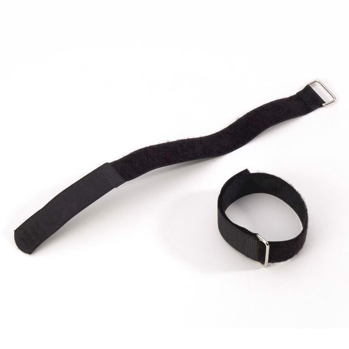 10 Stk  Velcro Kabelstrop  16       Cm  Sort Spids