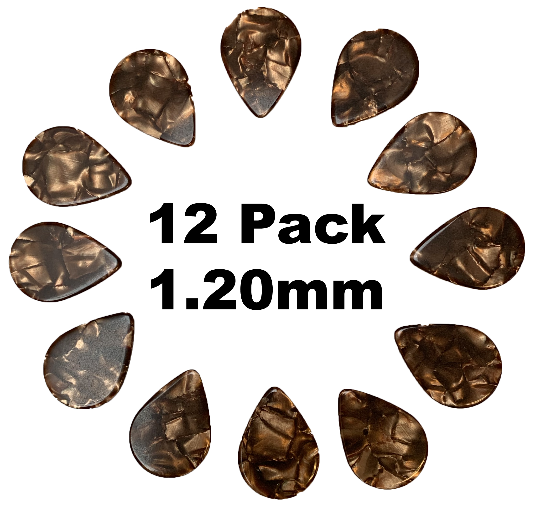 Supreme Plektre Celluloid Tear Drop   20 Mm 12 Pack