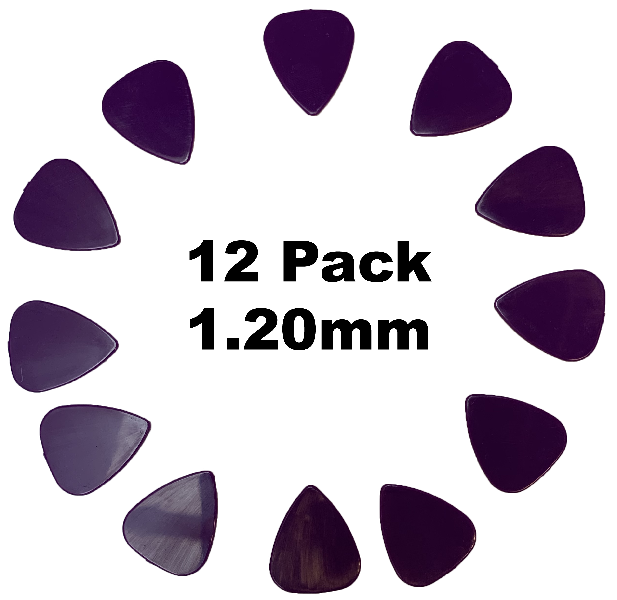 Supreme Plektre Nylon Standard   20 Mm 12 Pack