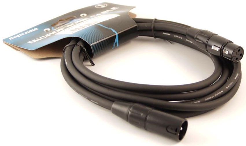 Supreme 3pol    Han    Hun Mikrofonkabel   Meter