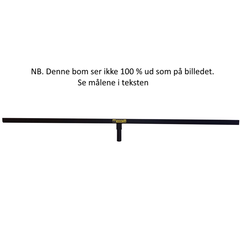-bom  40x60 Mm  Firkant Rør  196 Cm  Lang  50 Mm  Han