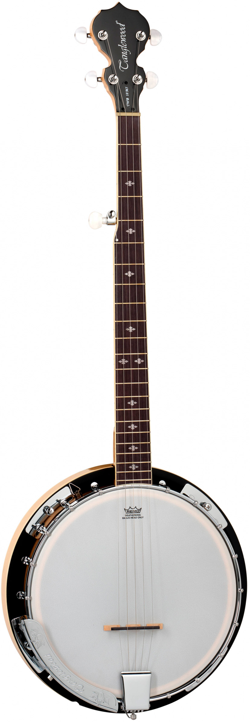 Tanglewood Twb18m5  -strenget Banjo Med Remo Skind