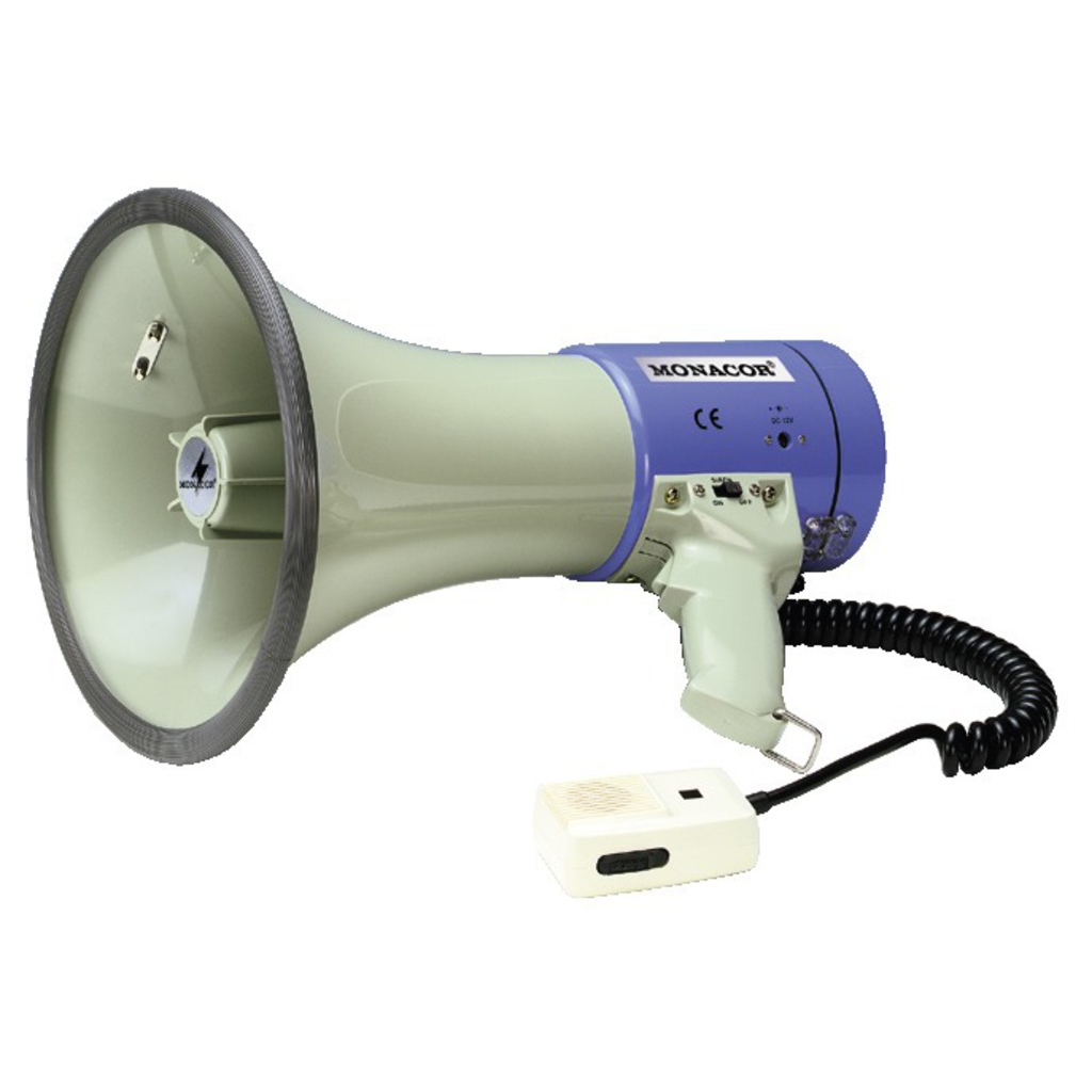 Tm-27 Megafon 25w 122 Db Med Hndmikrofon Og Sirene Funktion