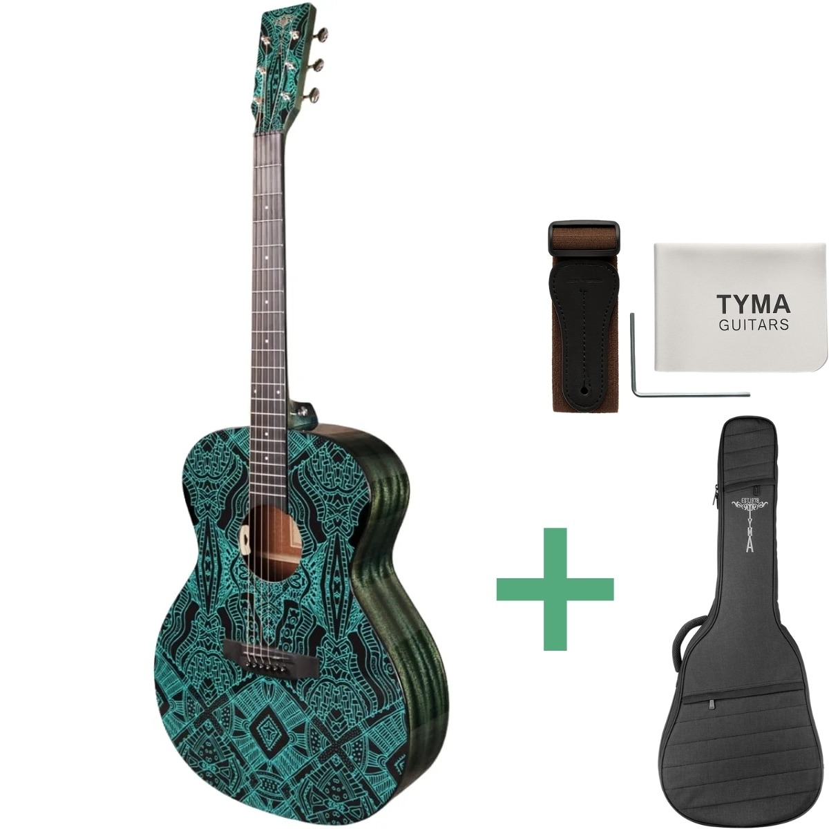 Tyma  -3e Maze Western-guitar