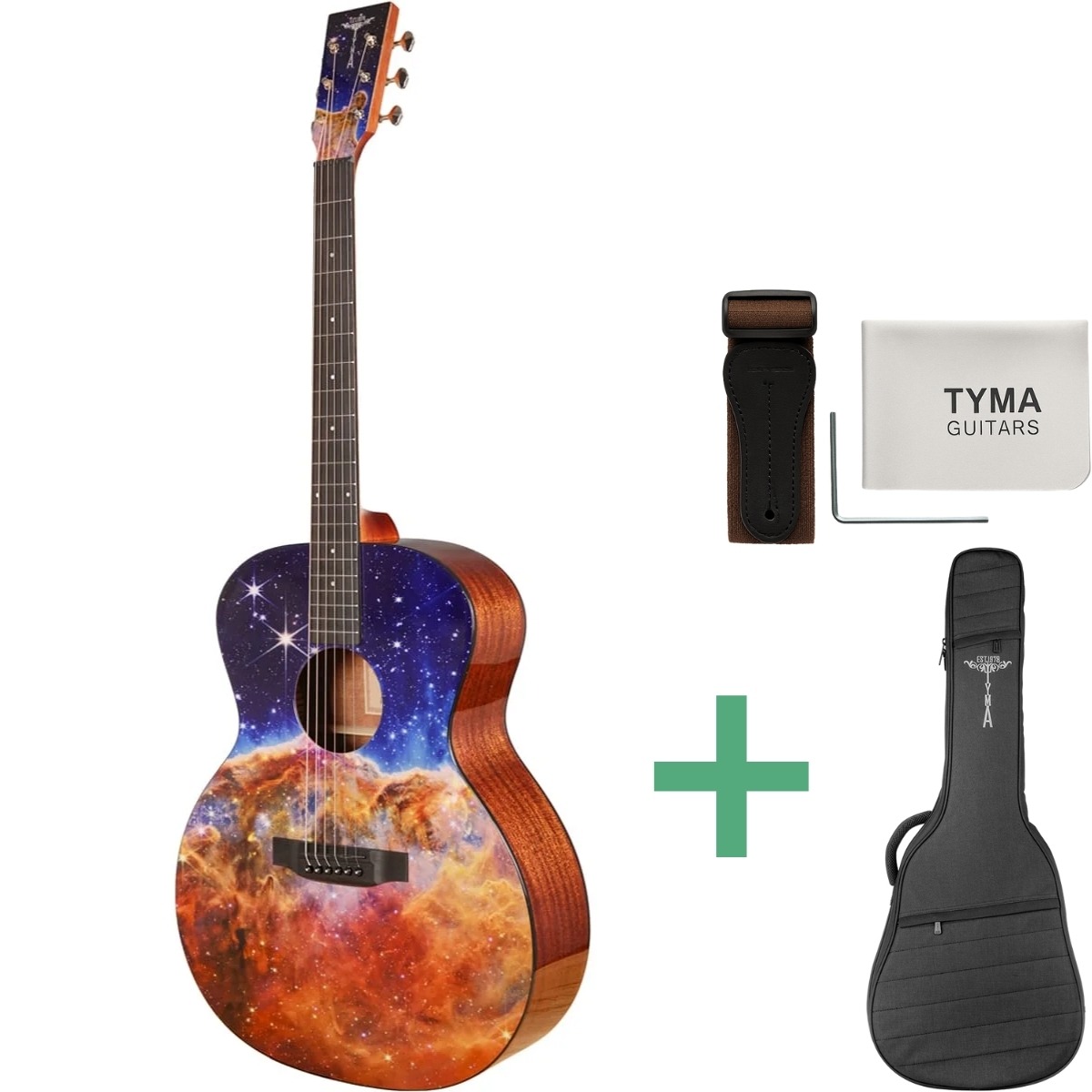 Tyma  -3e Se Western-guitar