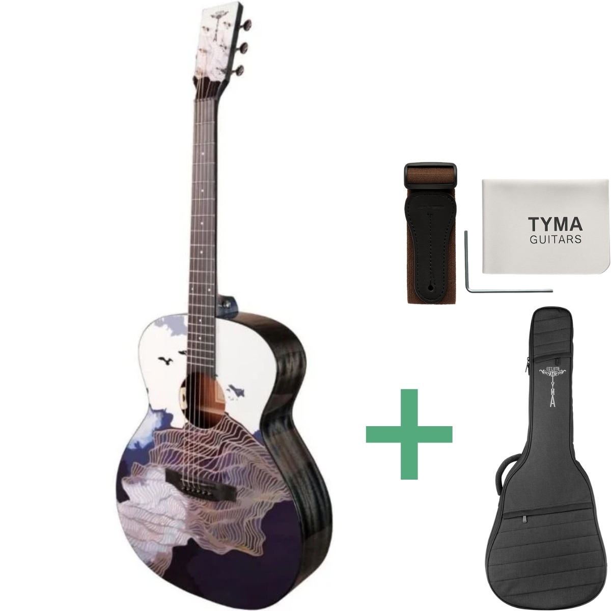 Tyma  -3e Ukiyoe Western-guitar