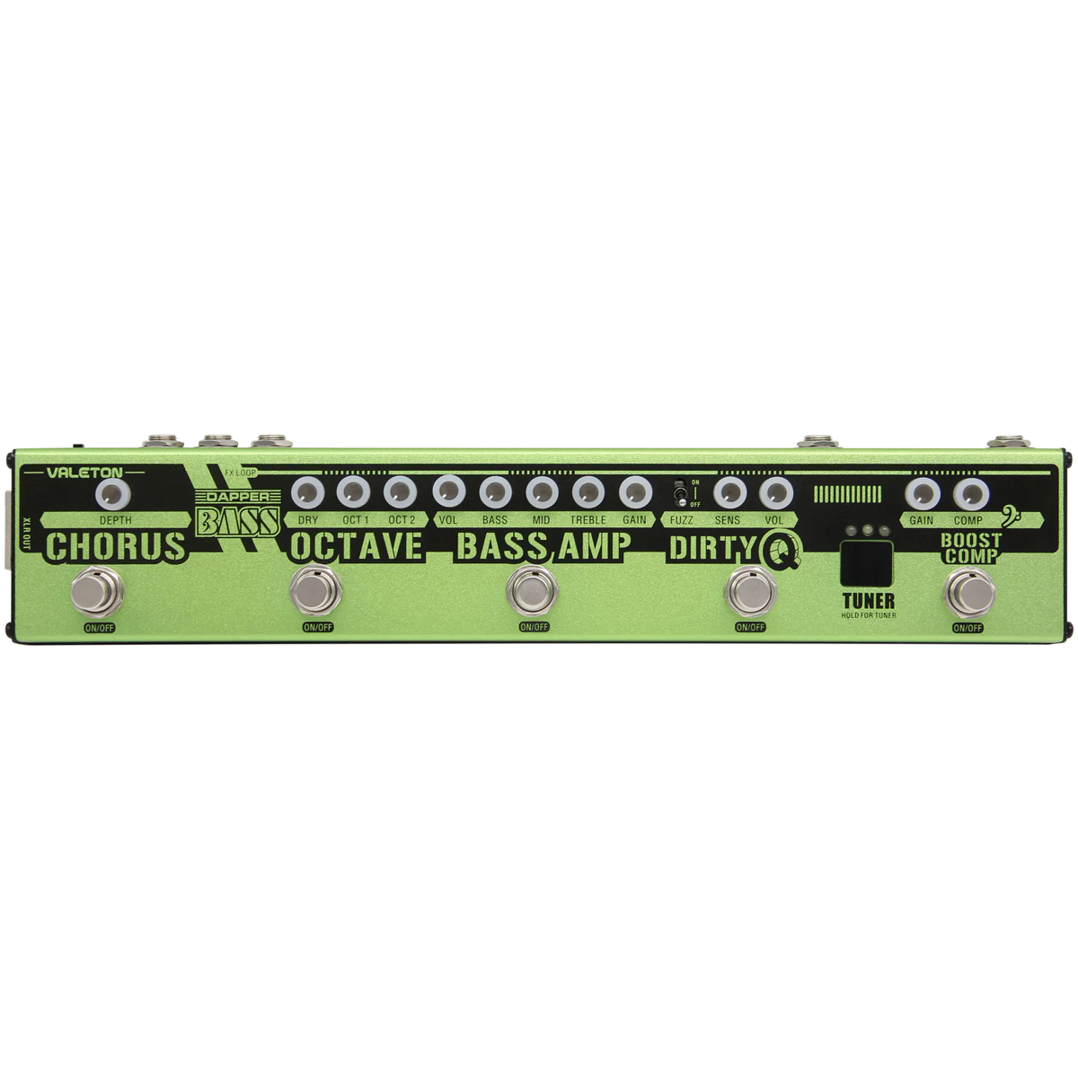 Valeton Ves-  Dapper Bass Bas-multi-effekt-board