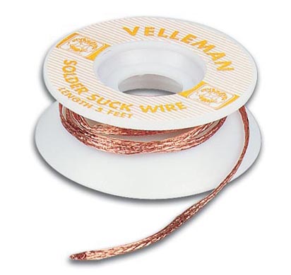 Velleman Tinsugetråd 2mm     5m