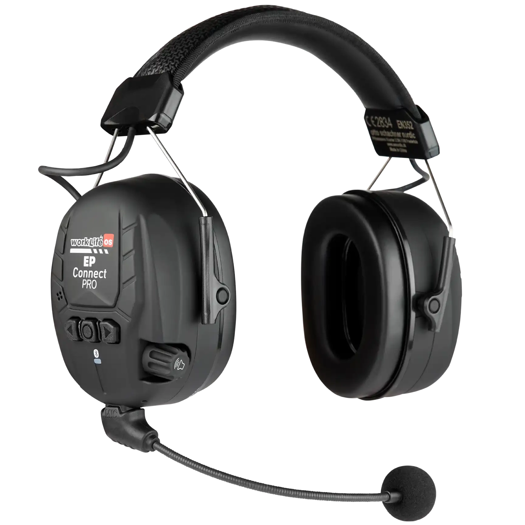 Worklife Ep Connect Pro Kommunikationshøreværn Med Bluetooth