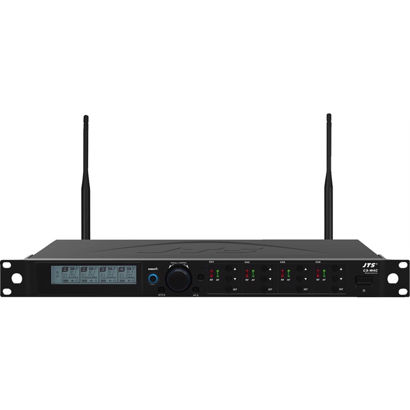 -channel Diversity Uhf Pll Wideband Receiver For Conference System Cs-w4c
