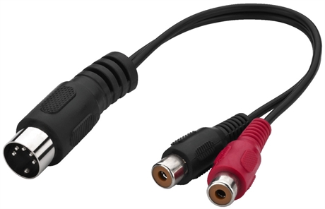 Stereo Audio Video Cable Adapter Aca-15